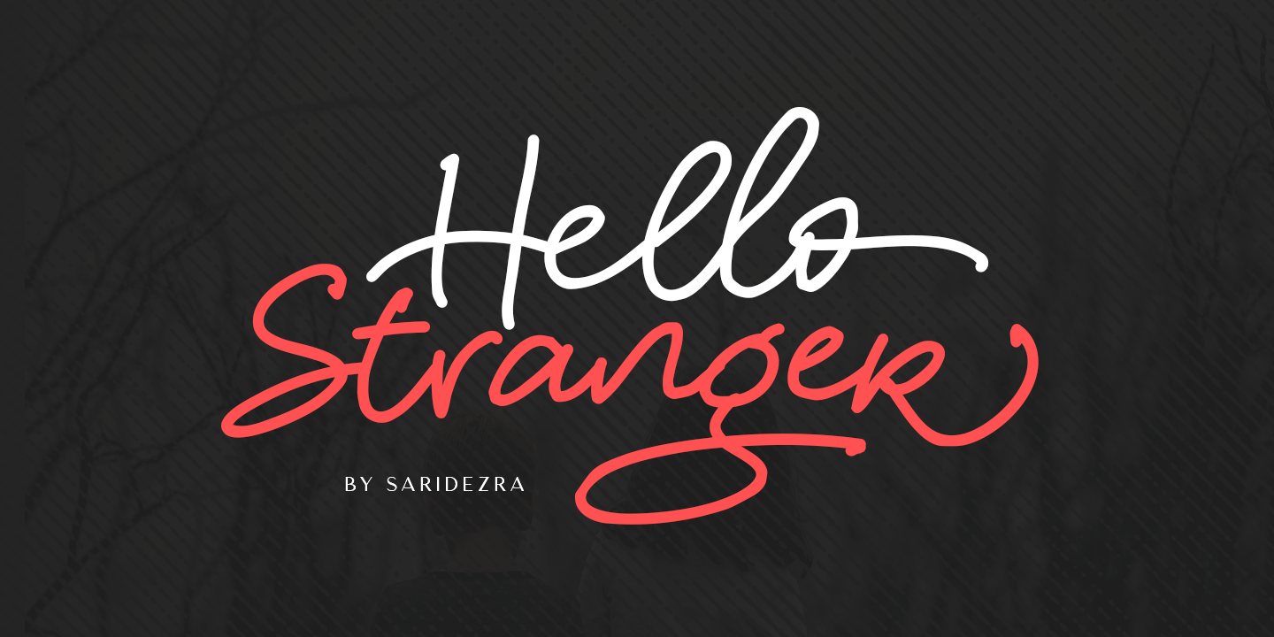 Font Hello Stranger
